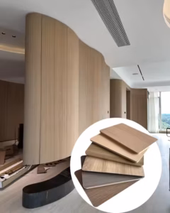 Eco-Friendly Wood Texture Carbon