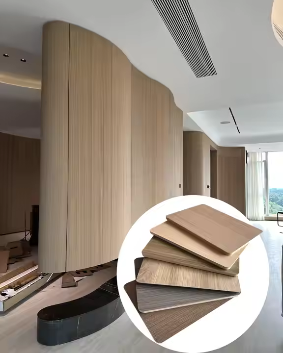 Eco-Friendly Wood Texture Carbon
